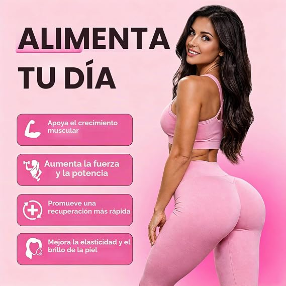 Creatina + Colágeno para Mujeres | Fuerza, Energía y Recuperación