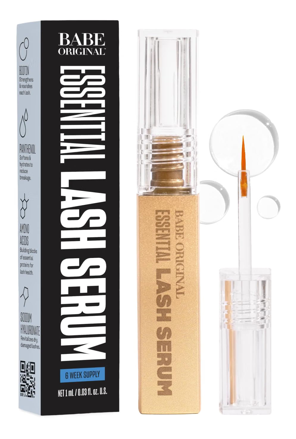 Sérum para crecimiento de pestañas y cejas