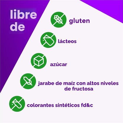 Gomitas de Fibra Sin Azúcar | Fibra + Prebióticos