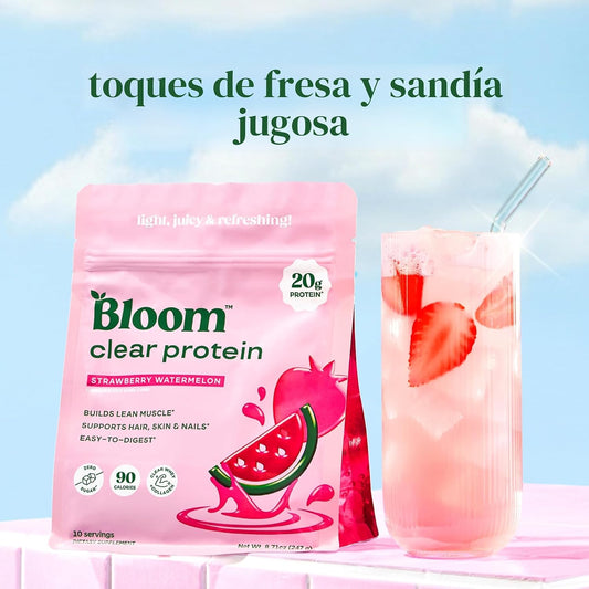 Aluna™: BLOOM Proteína Refrescante con Colágeno
