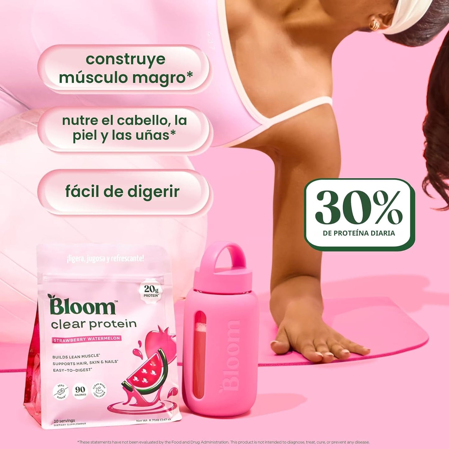 Aluna™: BLOOM Proteína Refrescante con Colágeno