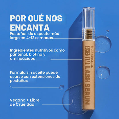 Sérum para crecimiento de pestañas y cejas