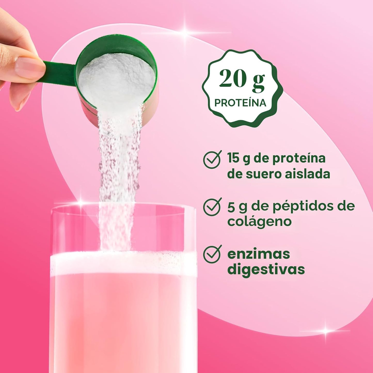 Aluna™: BLOOM Proteína Refrescante con Colágeno