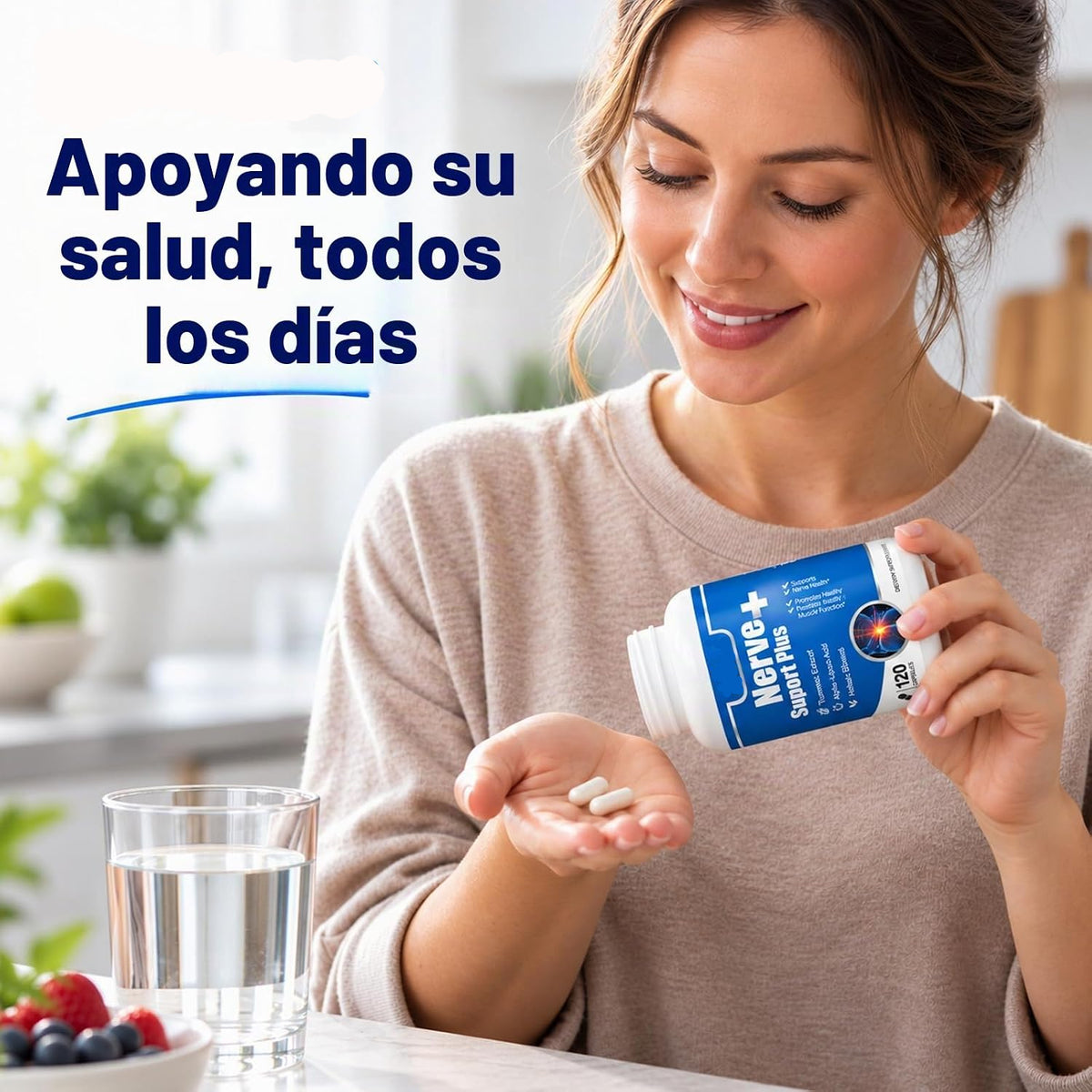 Suplemento de apoyo para la salud nerviosa