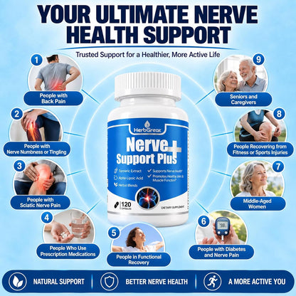 Suplemento de apoyo para la salud nerviosa