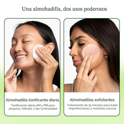 Aluna™: JIYU Pads Coreanos Aclarantes para axilas bonitas y suaves.