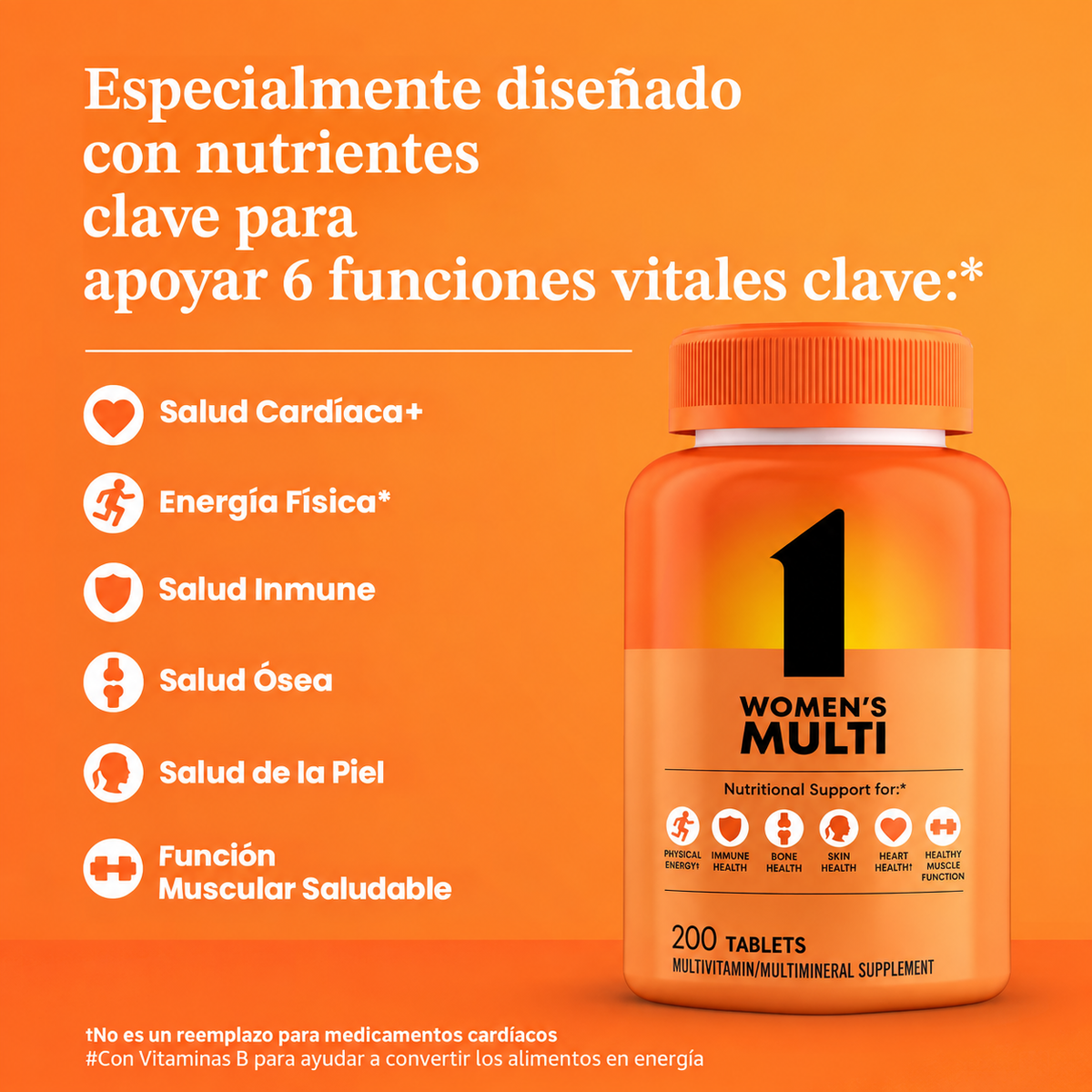 Mujer al día: Multivitamínico para Mujeres