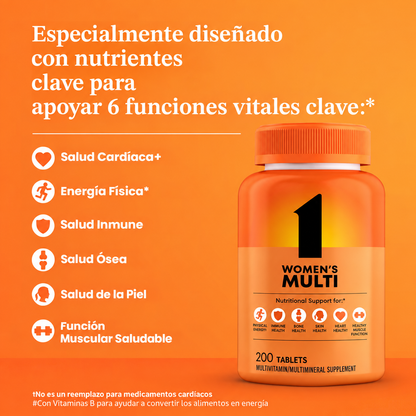Mujer al día: Multivitamínico para Mujeres