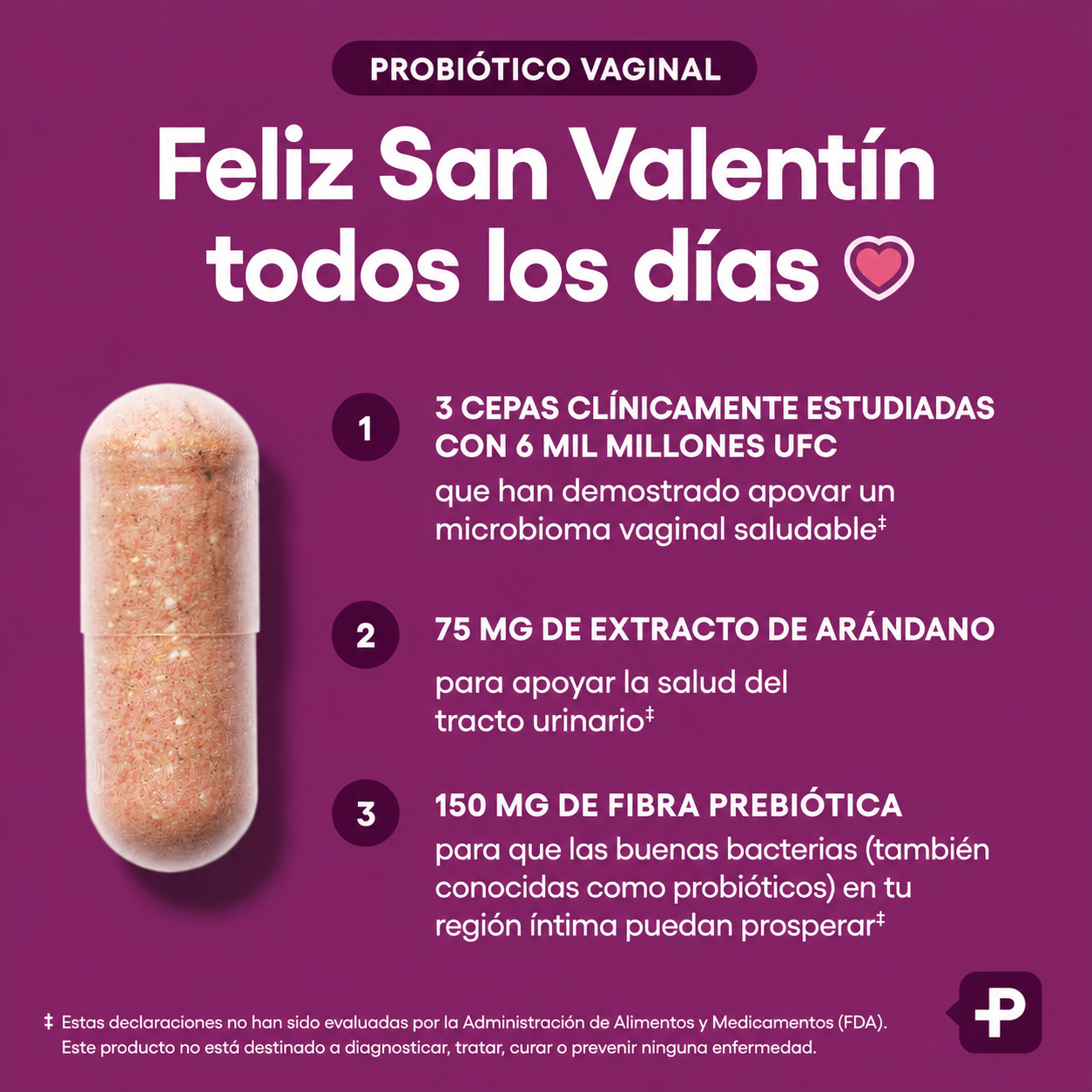 Probióticos vaginales para el mal olor, la picazón y el flujo abundante.