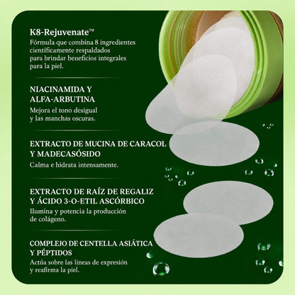 Aluna™: JIYU Pads Coreanos Aclarantes para axilas bonitas y suaves.