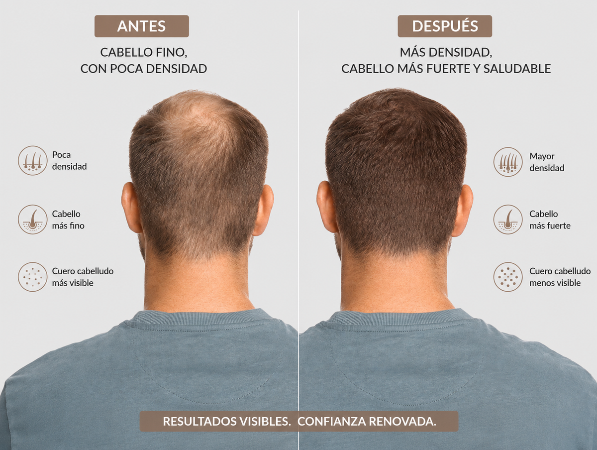 Suero para la Densidad Capilar Masculina