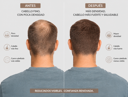 Suero para la Densidad Capilar Masculina