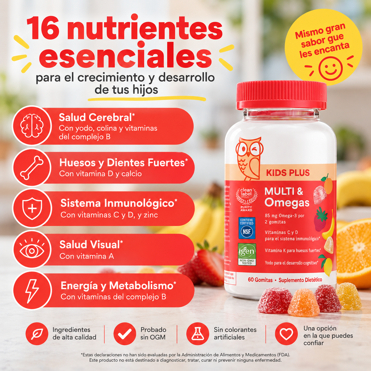 Nutrikids: Gomitas Multivitamínicas para Niños