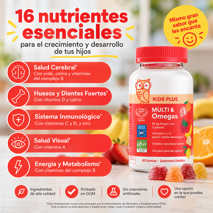Nutrikids: Gomitas Multivitamínicas para Niños