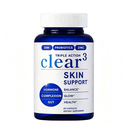Suplemento vegano con zinc y probióticos para el equilibrio hormonal