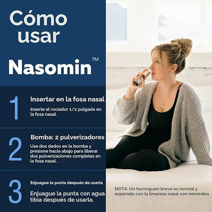 Spray Nasal Para Rinitis y Sinusitis