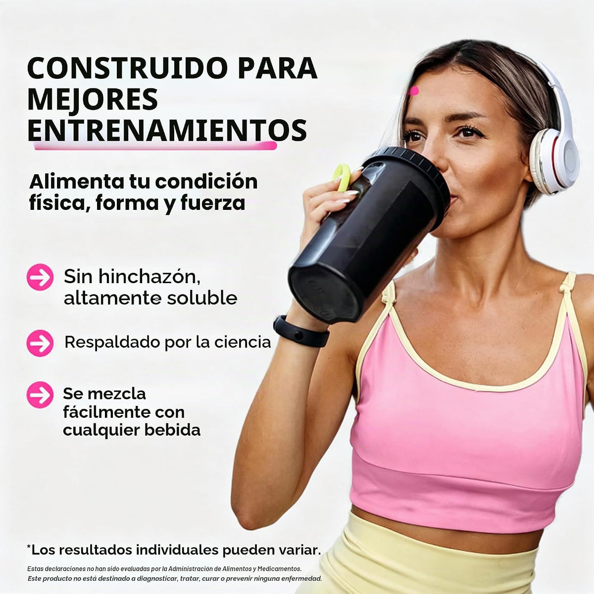 Creatina + Colágeno para Mujeres | Fuerza, Energía y Recuperación